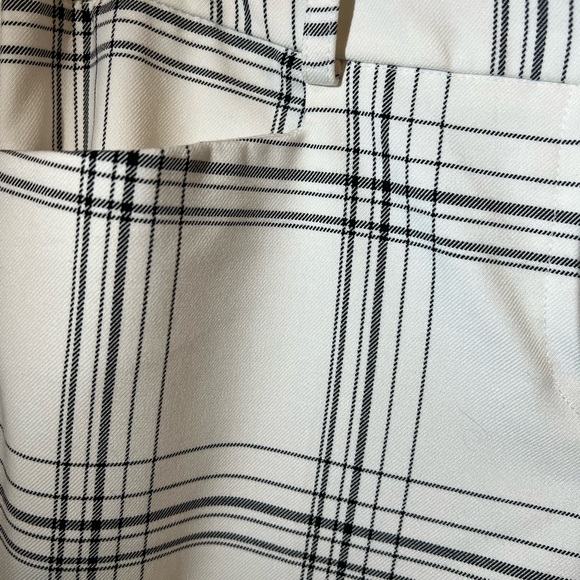 Black and white boot cut trousers - Picture 3 of 3